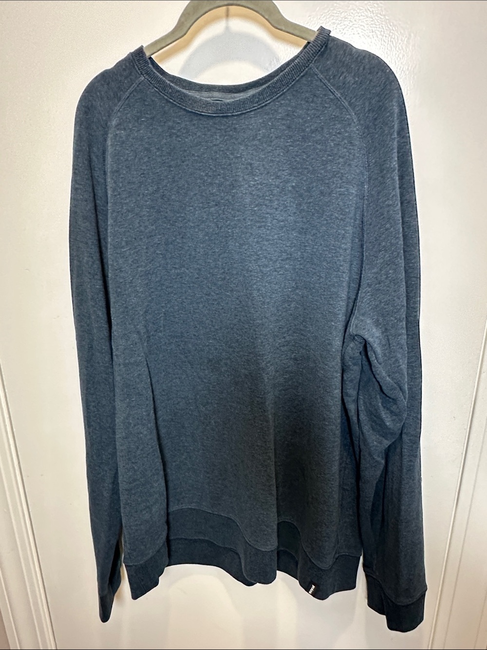 Prana Women's Crewneck Sweater in Heather Slate (54)